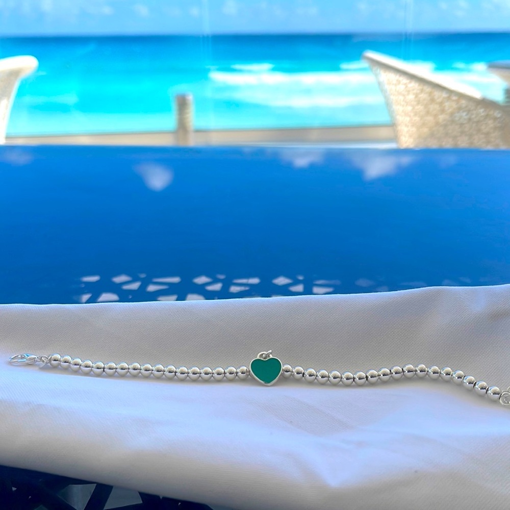 .925 bracelet w/heart